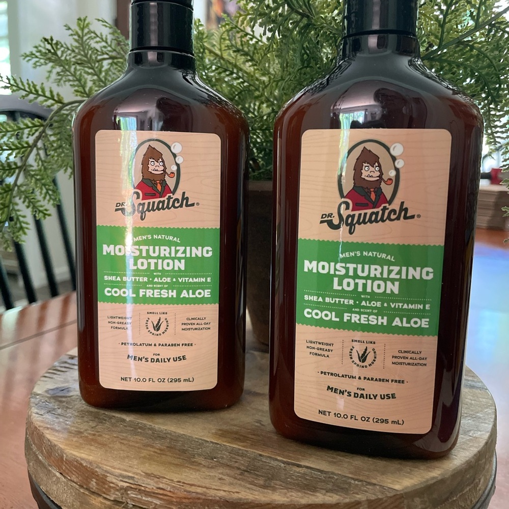 Dr. Squatch Cool Fresh Aloe Moisturizing Lotion